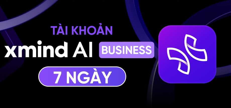 Xmind AI Business 7 ngày - Tài khoản
